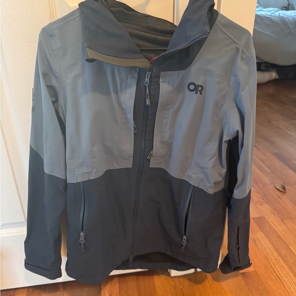 outdoor research rain/snow shell